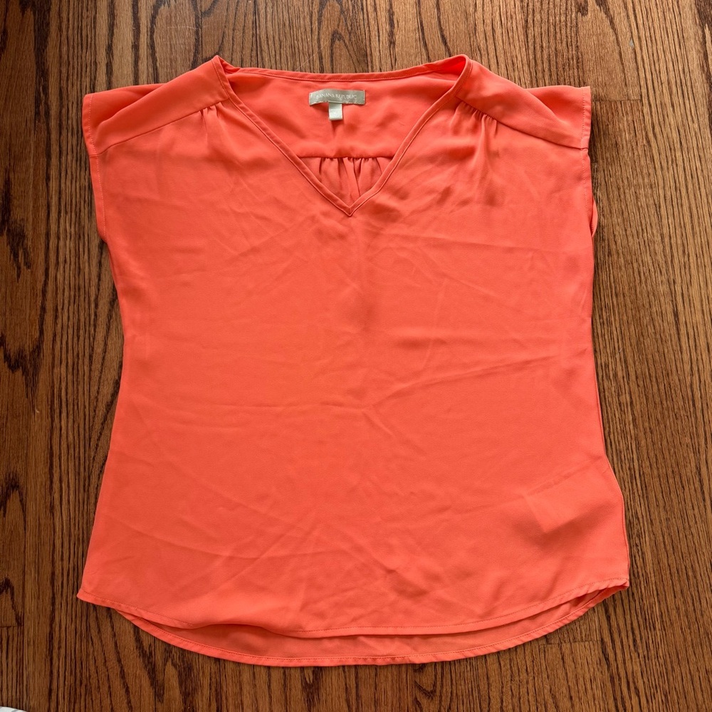 Banana Republic Coral Top